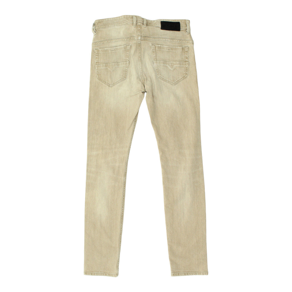 Diesel Industry Mens Beige Skinny Jeans | Vintage Luxury High End Designer VTG | Vintage Messina Hembry | Thrift | Second-Hand Messina Hembry | Used Clothing | Messina Hembry 