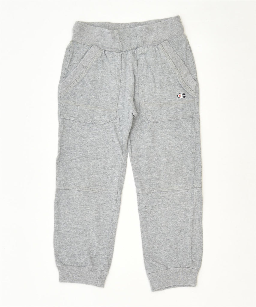 CHAMPION Girls Tracksuit Trousers Joggers 3-4 Years 2XS Grey Sports | Vintage | Thrift | Second-Hand | Used Clothing | Messina Hembry 