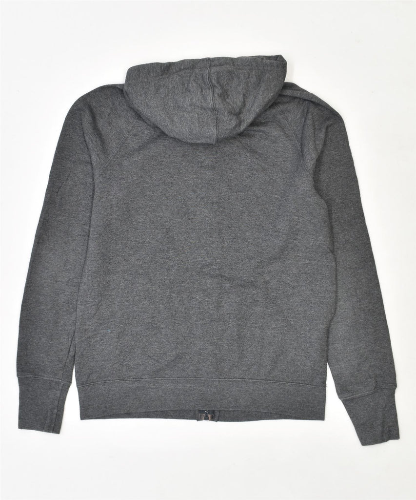 CHAMPION Womens Zip Hoodie Sweater UK 14 Medium Grey Cotton | Vintage | Thrift | Second-Hand | Used Clothing | Messina Hembry 