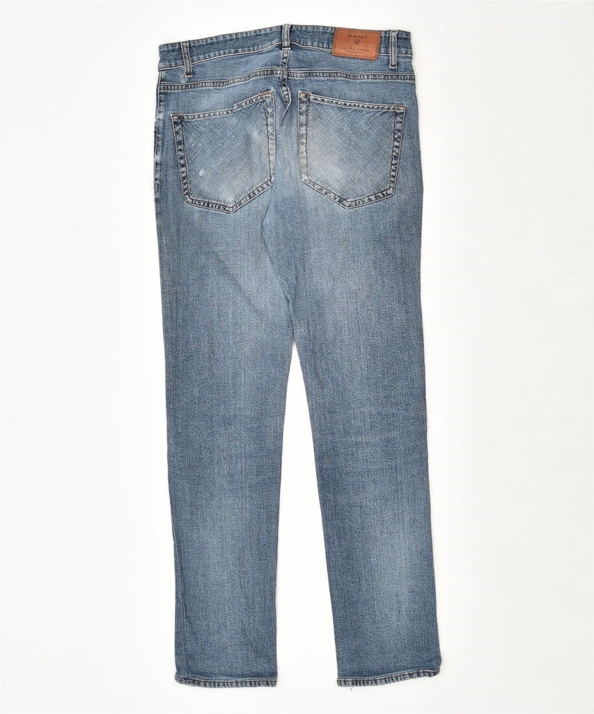 GANT Mens Tyler Low Waist Straight Jeans W31 L31 Blue | Vintage | Thrift | Second-Hand | Used Clothing | Messina Hembry 