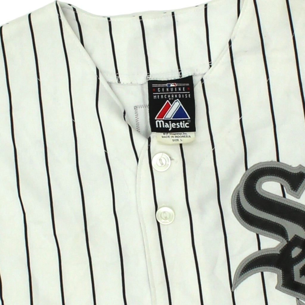 Chicago Kids White Sox Bennett Sousa Majestic Jersey | MLB Baseball Sportswear | Vintage Messina Hembry | Thrift | Second-Hand Messina Hembry | Used Clothing | Messina Hembry 