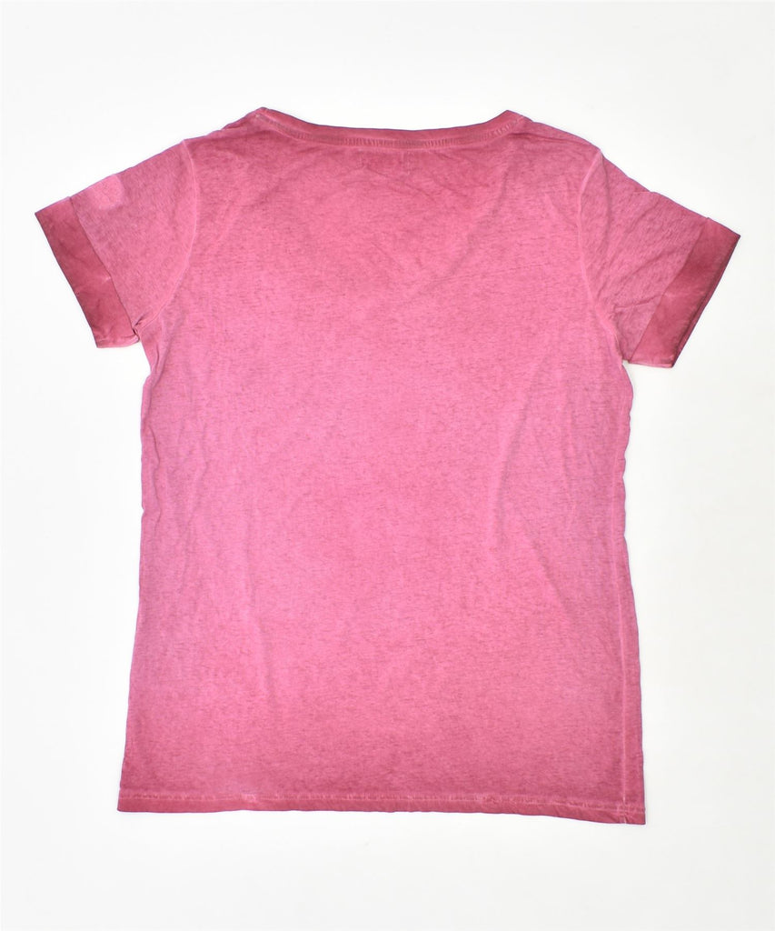 KAPPA Womens T-Shirt Top UK 18 XL Pink | Vintage | Thrift | Second-Hand | Used Clothing | Messina Hembry 