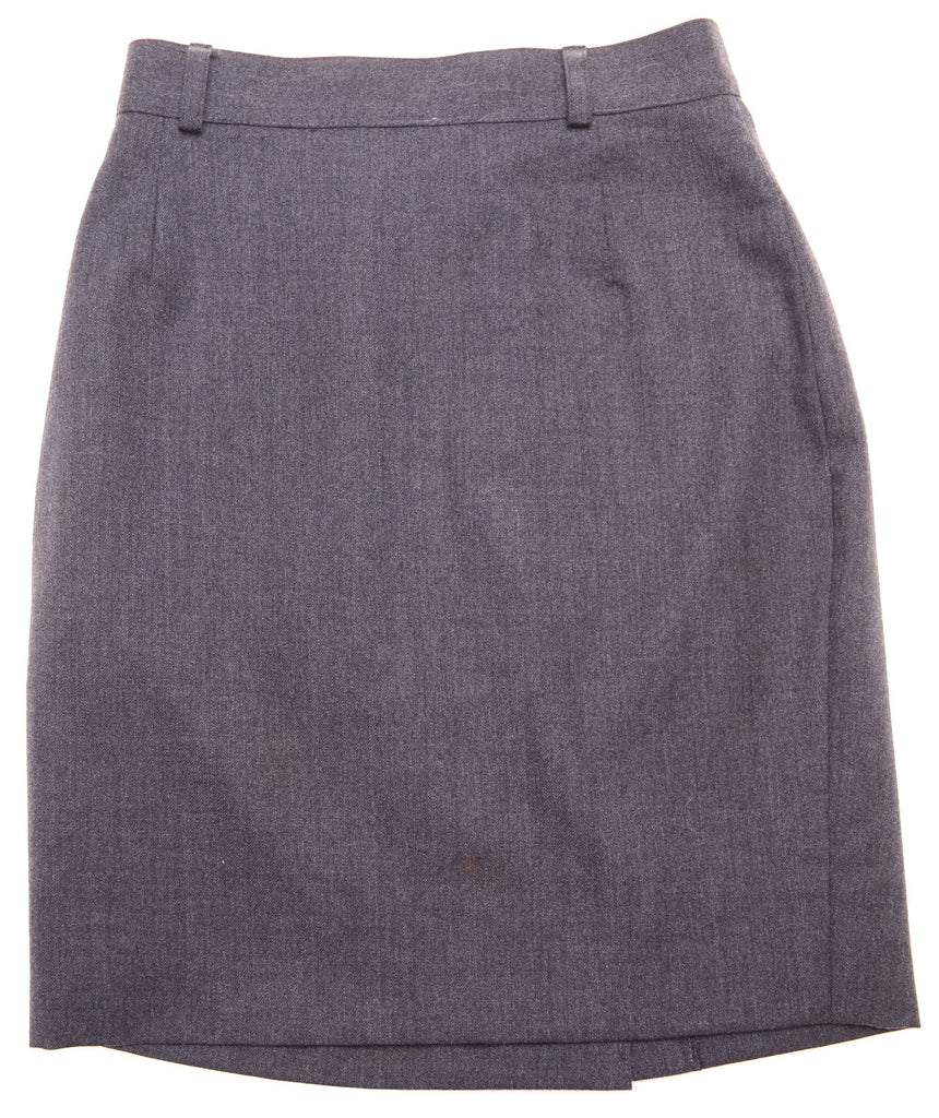 ASPESI Womens Pencil Skirt IT 42 Medium W28 Grey Vintage | Vintage | Thrift | Second-Hand | Used Clothing | Messina Hembry 