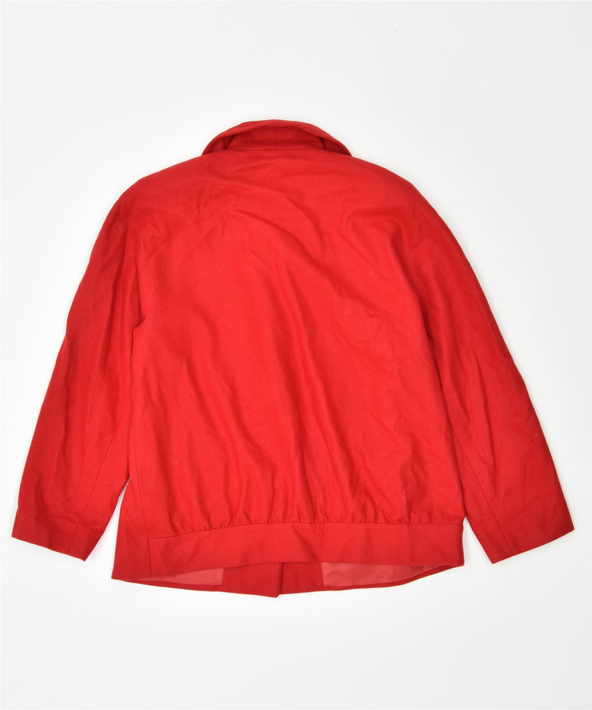 PINO MODA Womens 2 Button Blazer Jacket UK 16 Large Red Vintage | Vintage | Thrift | Second-Hand | Used Clothing | Messina Hembry 