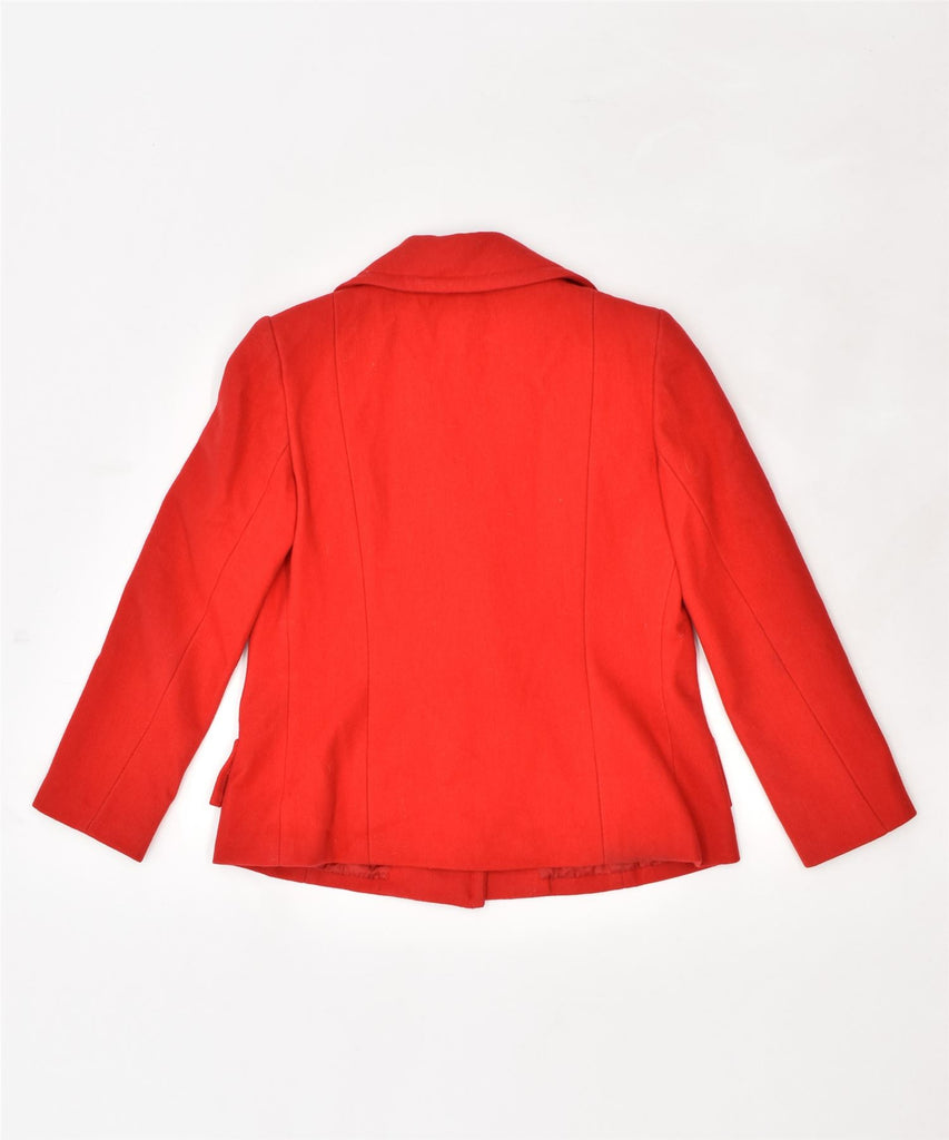 VINTAGE Womens 2 Button Blazer Jacket UK 10 Small Red | Vintage | Thrift | Second-Hand | Used Clothing | Messina Hembry 