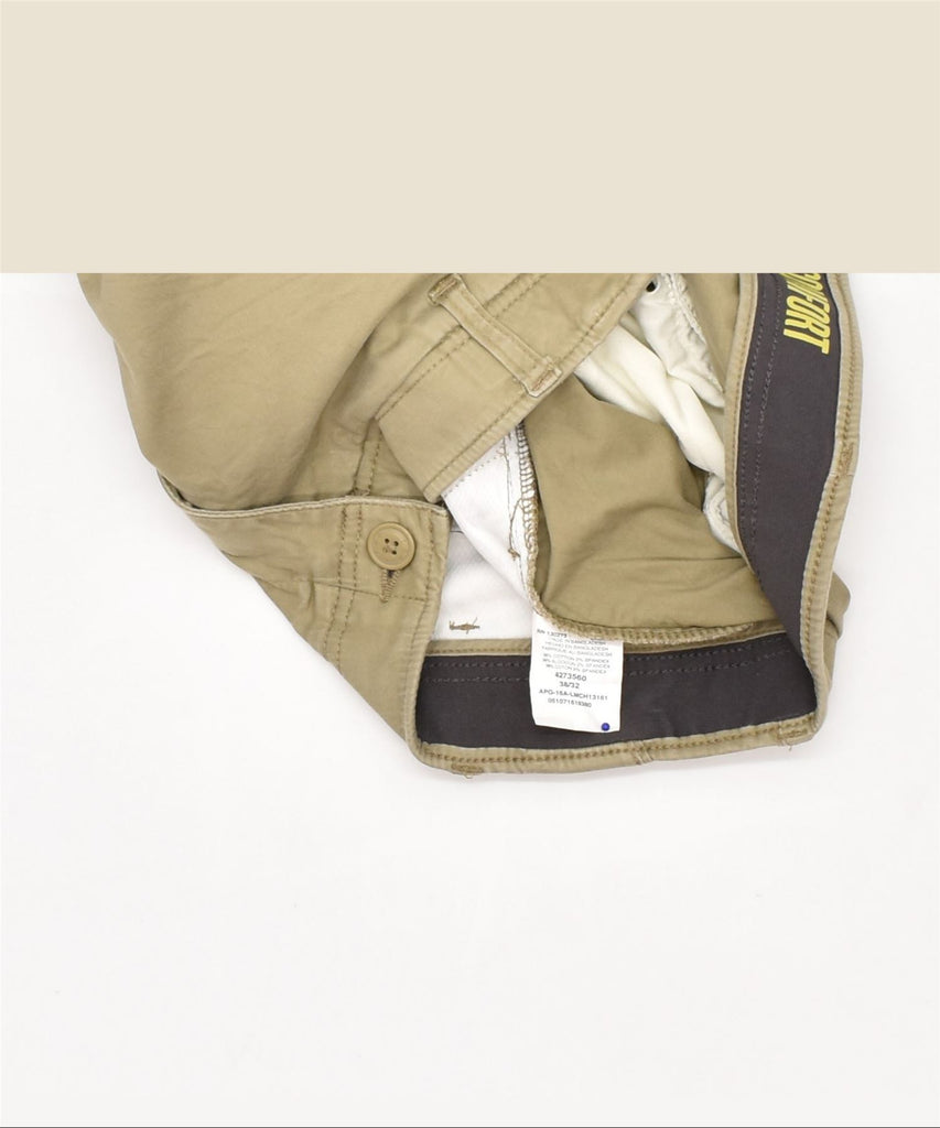 LEE Mens Straight Comfort Fit Chino Trousers W40 L32 Beige Cotton | Vintage | Thrift | Second-Hand | Used Clothing | Messina Hembry 