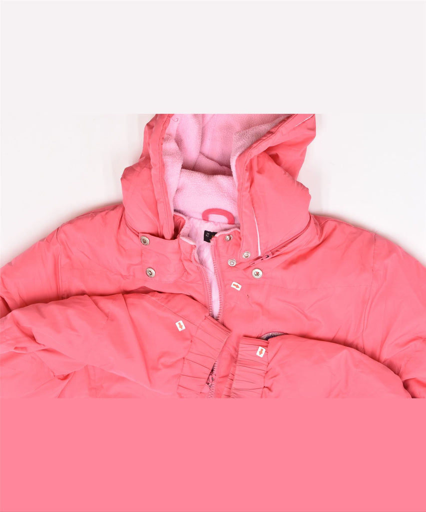 LEE Girls Hooded Padded Jacket 15-16 Years XL Pink Polyester Vintage | Vintage | Thrift | Second-Hand | Used Clothing | Messina Hembry 