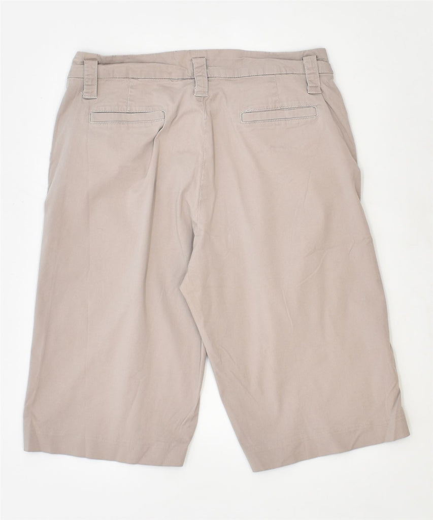 LEE Womens Chino Shorts US 8 Medium W30 Grey Cotton | Vintage | Thrift | Second-Hand | Used Clothing | Messina Hembry 