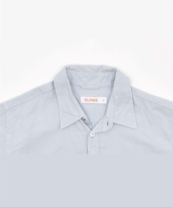 SUN68 Boys Shirt 9-10 Years Blue Cotton | Vintage | Thrift | Second-Hand | Used Clothing | Messina Hembry 