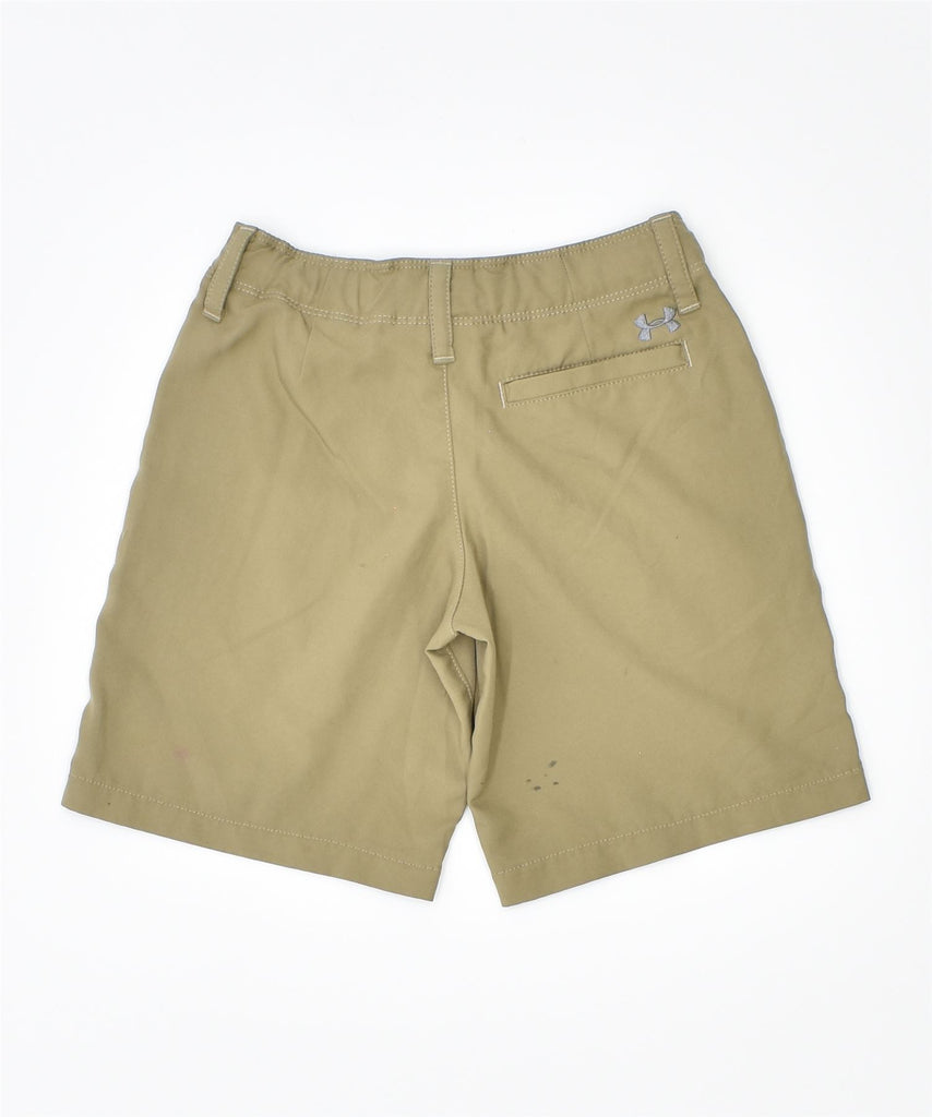 UNDER ARMOUR Boys Chino Shorts 5-6 Years XS W22 Khaki Polyester | Vintage | Thrift | Second-Hand | Used Clothing | Messina Hembry 