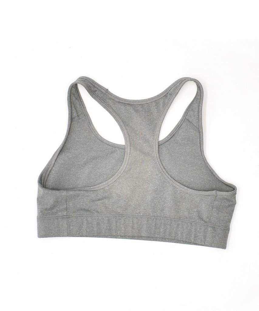 NIKE Womens Dri-Fit Sports Bra UK 6 XS Grey | Vintage | Thrift | Second-Hand | Used Clothing | Messina Hembry 