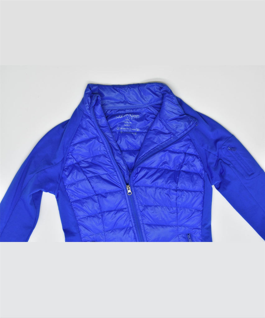 CALVIN KLEIN Womens Padded Jacket UK 6 XS Blue Nylon | Vintage | Thrift | Second-Hand | Used Clothing | Messina Hembry 