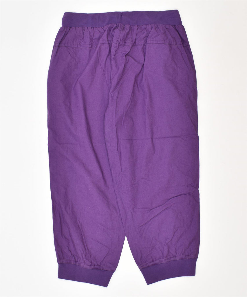 CHAMPION Girls Capri Tracksuit Trousers 11-12 Years Large Purple Cotton | Vintage | Thrift | Second-Hand | Used Clothing | Messina Hembry 