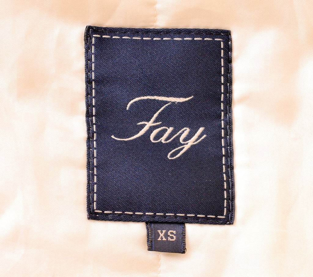 FAY Womens Overjacket Size 6 XS White Polyamide - Second Hand & Vintage Designer Clothing - Messina Hembry