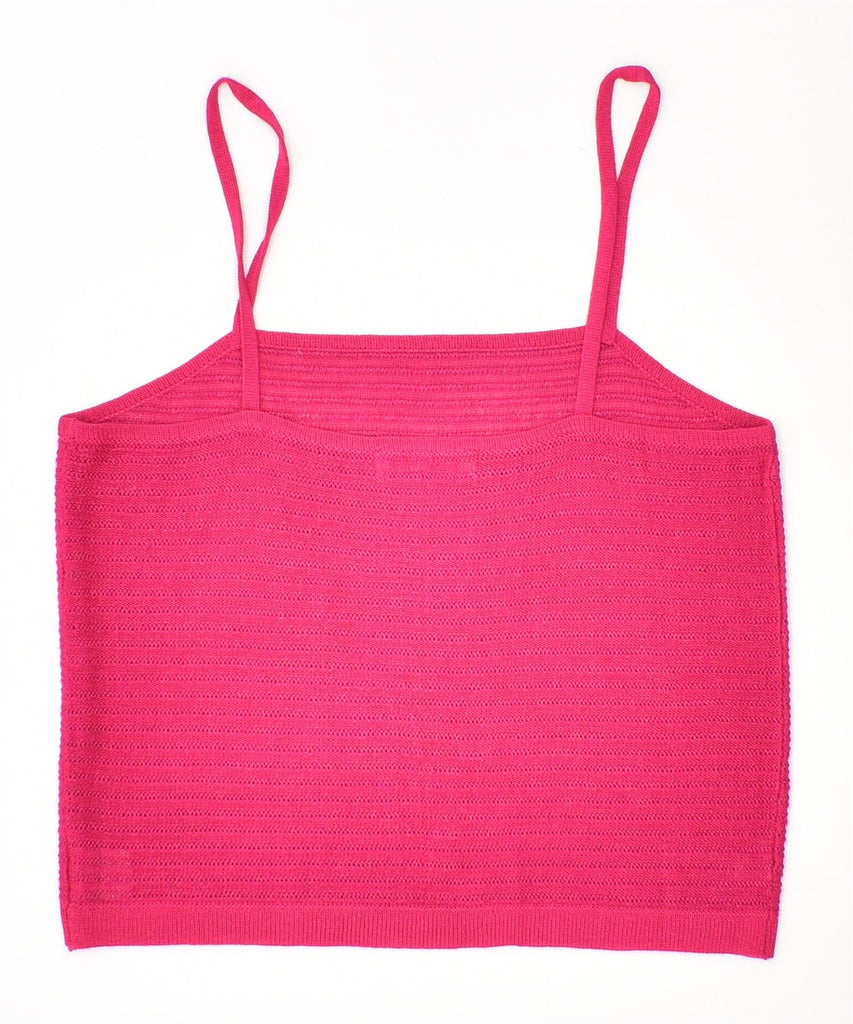 GIGLIOLAMAGLIA Womens Cami Top IT 48 XL Pink Viscose Vintage | Vintage | Thrift | Second-Hand | Used Clothing | Messina Hembry 