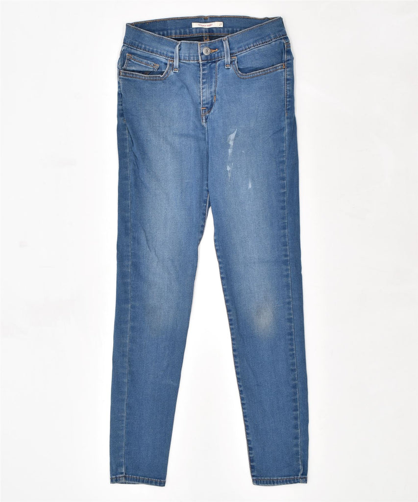 LEVI'S Womens 710 Skinny Jeans W27 L28 Blue Cotton | Vintage | Thrift | Second-Hand | Used Clothing | Messina Hembry 