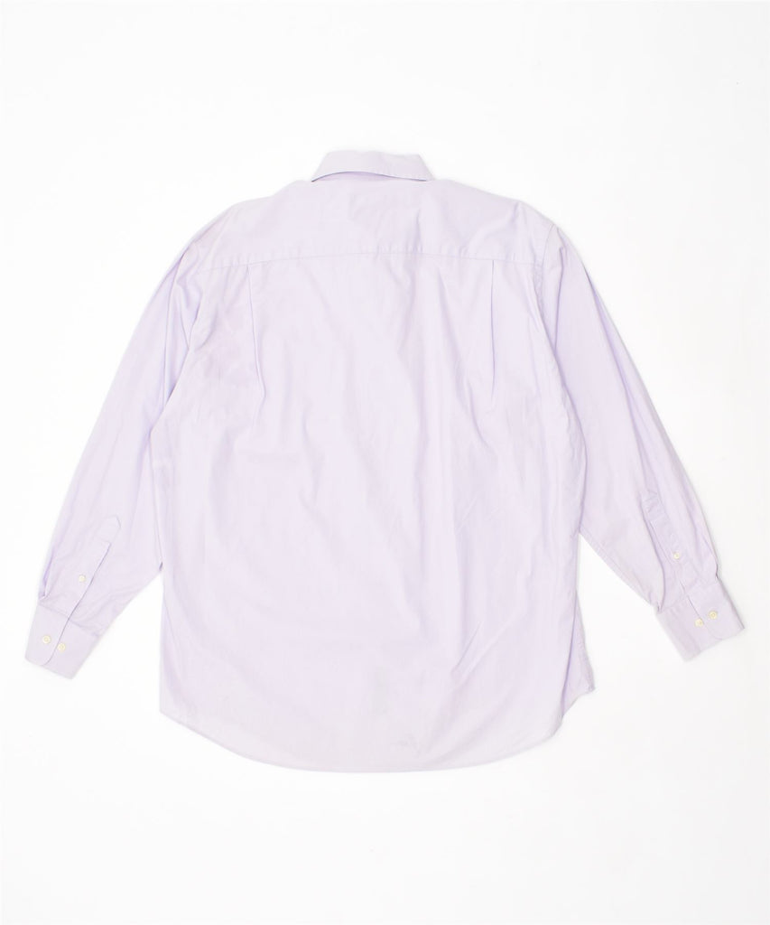 NAUTICA Mens Shirt Size 16 1/2 Large Purple Cotton | Vintage | Thrift | Second-Hand | Used Clothing | Messina Hembry 