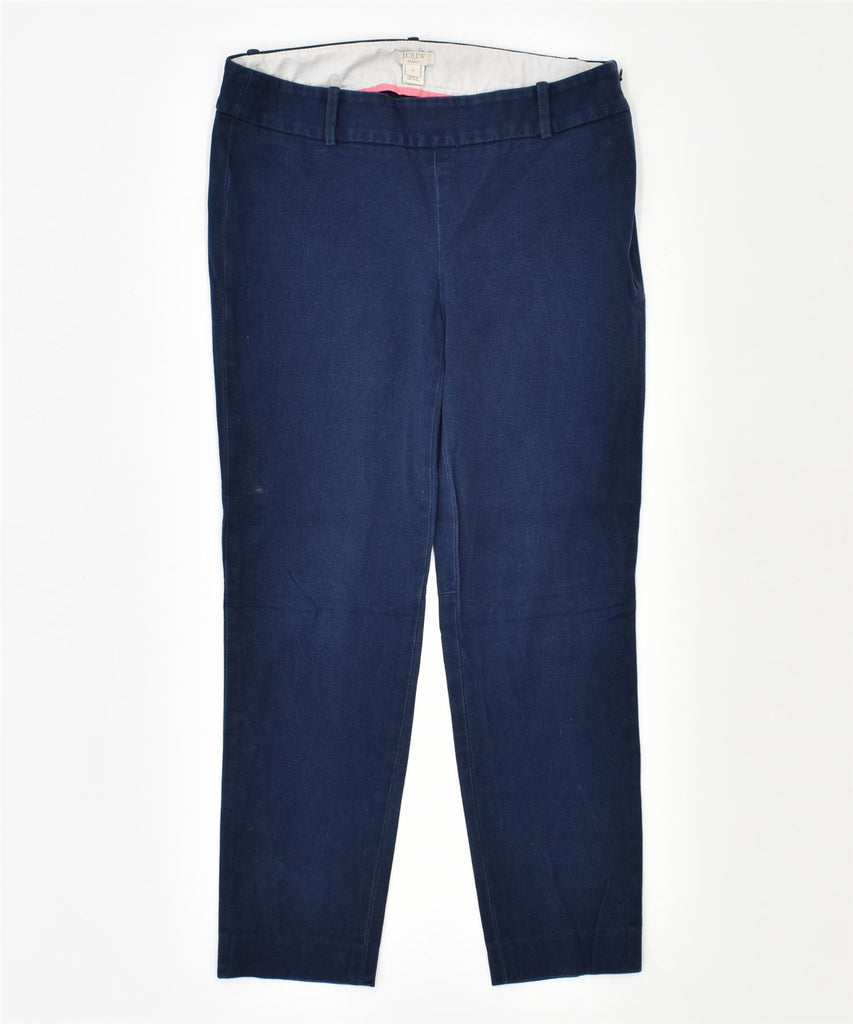 J. CREW Womens Slim Trousers US 2 XS W28 L23 Blue | Vintage | Thrift | Second-Hand | Used Clothing | Messina Hembry 