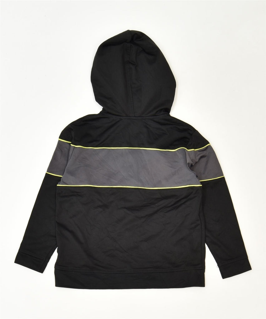 STARTER Boys Zip Hoodie Sweater 4-5 Years XS Black Polyester Sports | Vintage | Thrift | Second-Hand | Used Clothing | Messina Hembry 