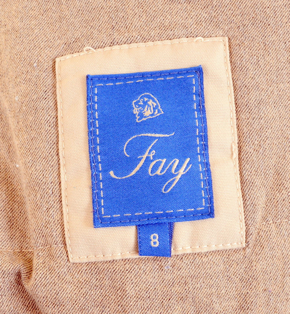 FAY Boys Windbreaker Jacket 7-8 Years Beige - Second Hand & Vintage Designer Clothing - Messina Hembry