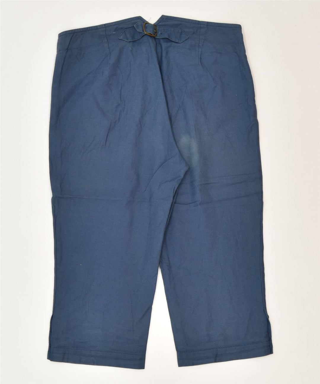 LACOSTE Womens Capri Trousers EU 36 Small W28 L17 Blue Cotton Classic | Vintage | Thrift | Second-Hand | Used Clothing | Messina Hembry 