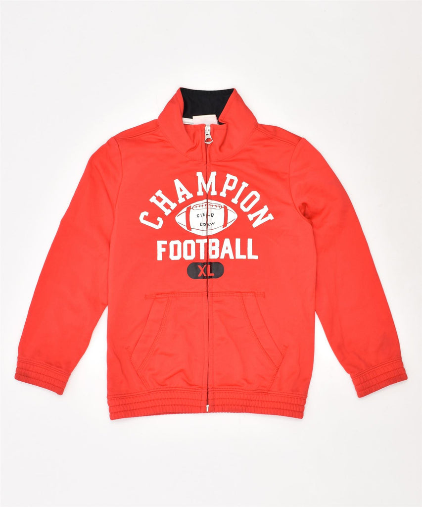 CHAMPION Girls Tracksuit Top Jacket 3-4 Years 2XS Red Polyester | Vintage | Thrift | Second-Hand | Used Clothing | Messina Hembry 