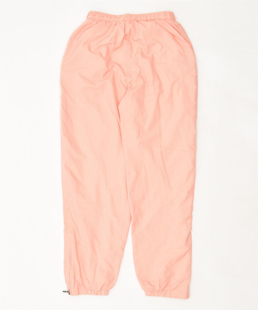 ELLESSE Womens Tracksuit Trousers Joggers IT 42 Medium Pink Polyester | Vintage | Thrift | Second-Hand | Used Clothing | Messina Hembry 