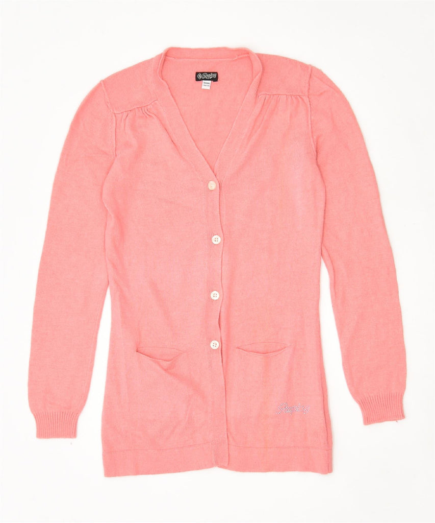 REPLAY Girls Cardigan Sweater 7-8 Years Pink | Vintage | Thrift | Second-Hand | Used Clothing | Messina Hembry 