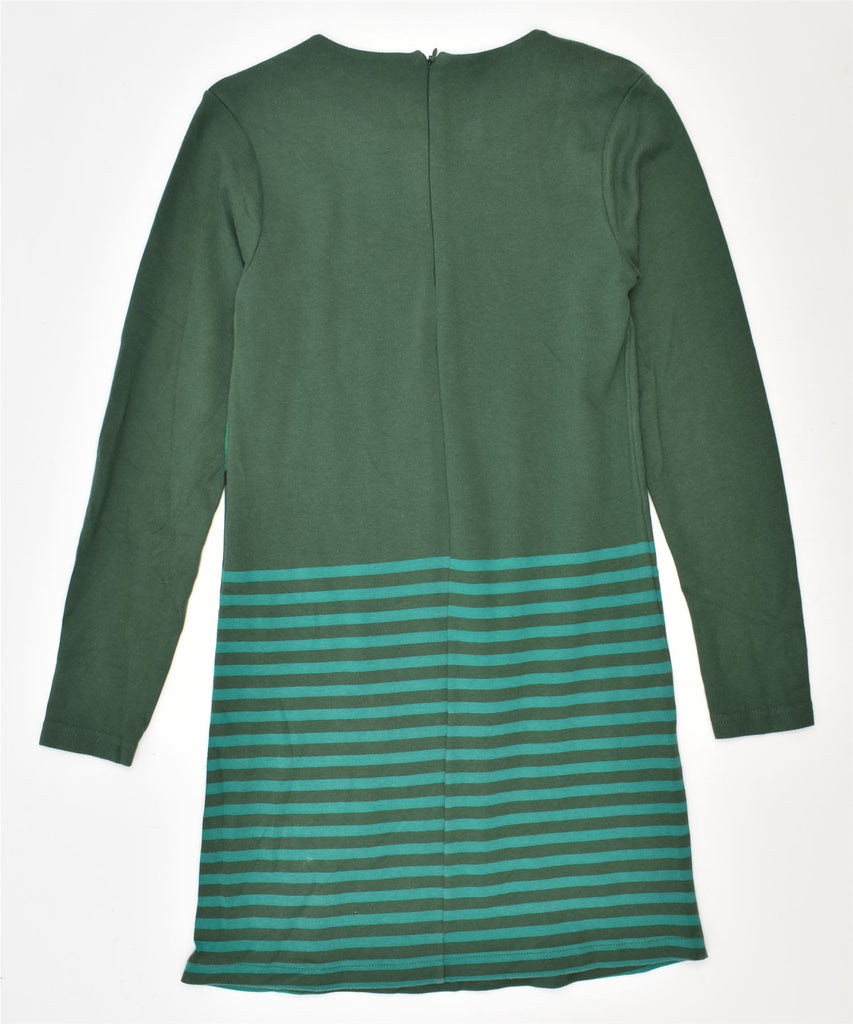 DESIGUAL Girls Basic Dress 13-14 Years Green Geometric | Vintage | Thrift | Second-Hand | Used Clothing | Messina Hembry 