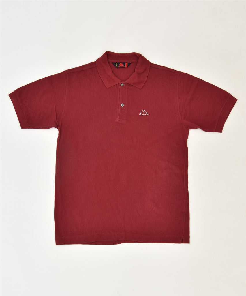 KAPPA Mens Polo Shirt Small Red Cotton Classic | Vintage | Thrift | Second-Hand | Used Clothing | Messina Hembry 