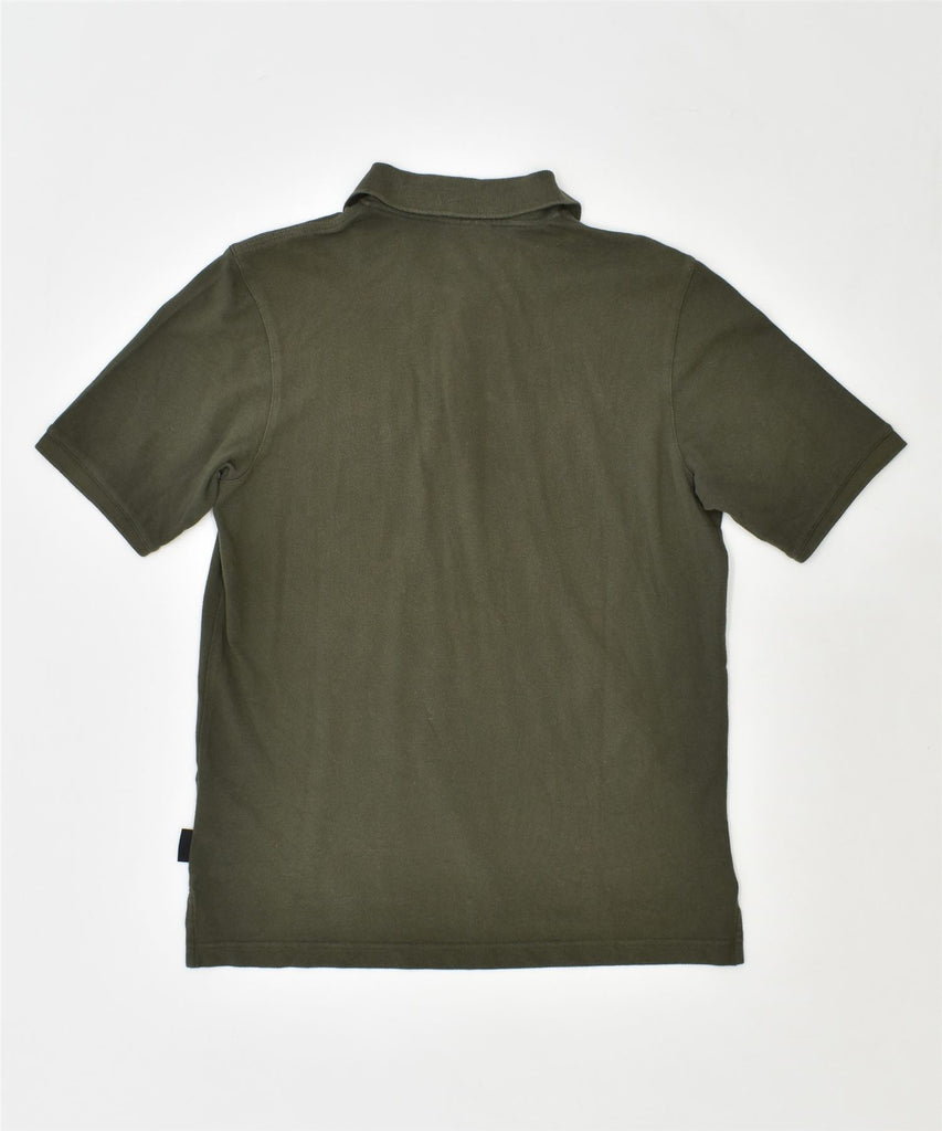 CHAMPION Mens Polo Shirt Small Khaki Cotton | Vintage | Thrift | Second-Hand | Used Clothing | Messina Hembry 