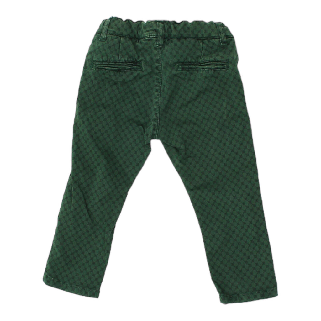 Bugatti Kids Stretchy Green Trousers | Vintage Luxury High End Designer Jeans | Vintage Messina Hembry | Thrift | Second-Hand Messina Hembry | Used Clothing | Messina Hembry 