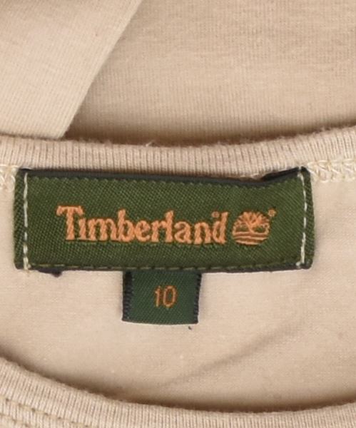 TIMBERLAND Girls 3/4 Sleeve Top 9-10 Years Beige Cotton | Vintage | Thrift | Second-Hand | Used Clothing | Messina Hembry 