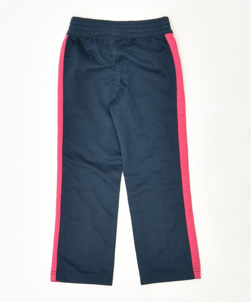 NIKE Girls Tracksuit Trousers 3-4 Years Navy Blue | Vintage | Thrift | Second-Hand | Used Clothing | Messina Hembry 