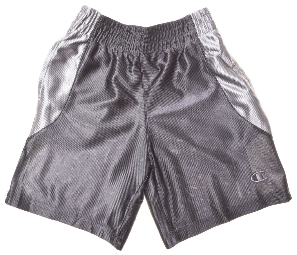 CHAMPION Boys Sport Shorts 3-4 Years W20 Black Polyester - Second Hand & Vintage Designer Clothing - Messina Hembry