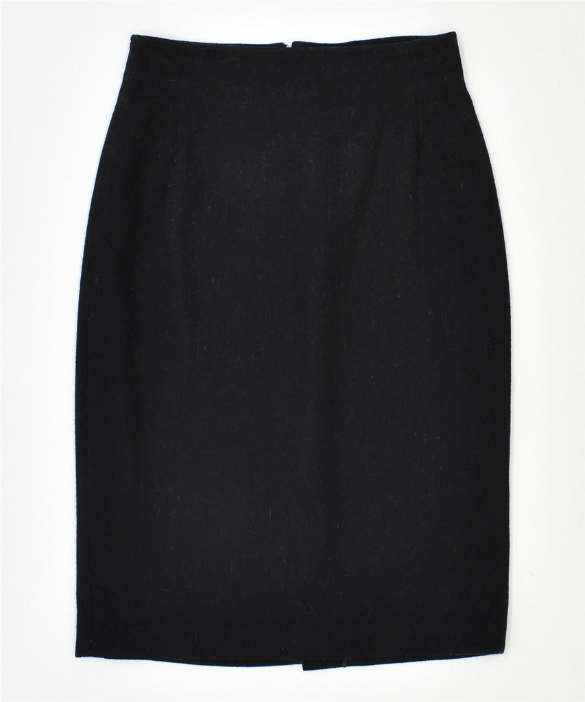 BEAR'S BAZAAR Womens Pencil Skirt IT 42 Medium W28 Black Vintage | Vintage | Thrift | Second-Hand | Used Clothing | Messina Hembry 