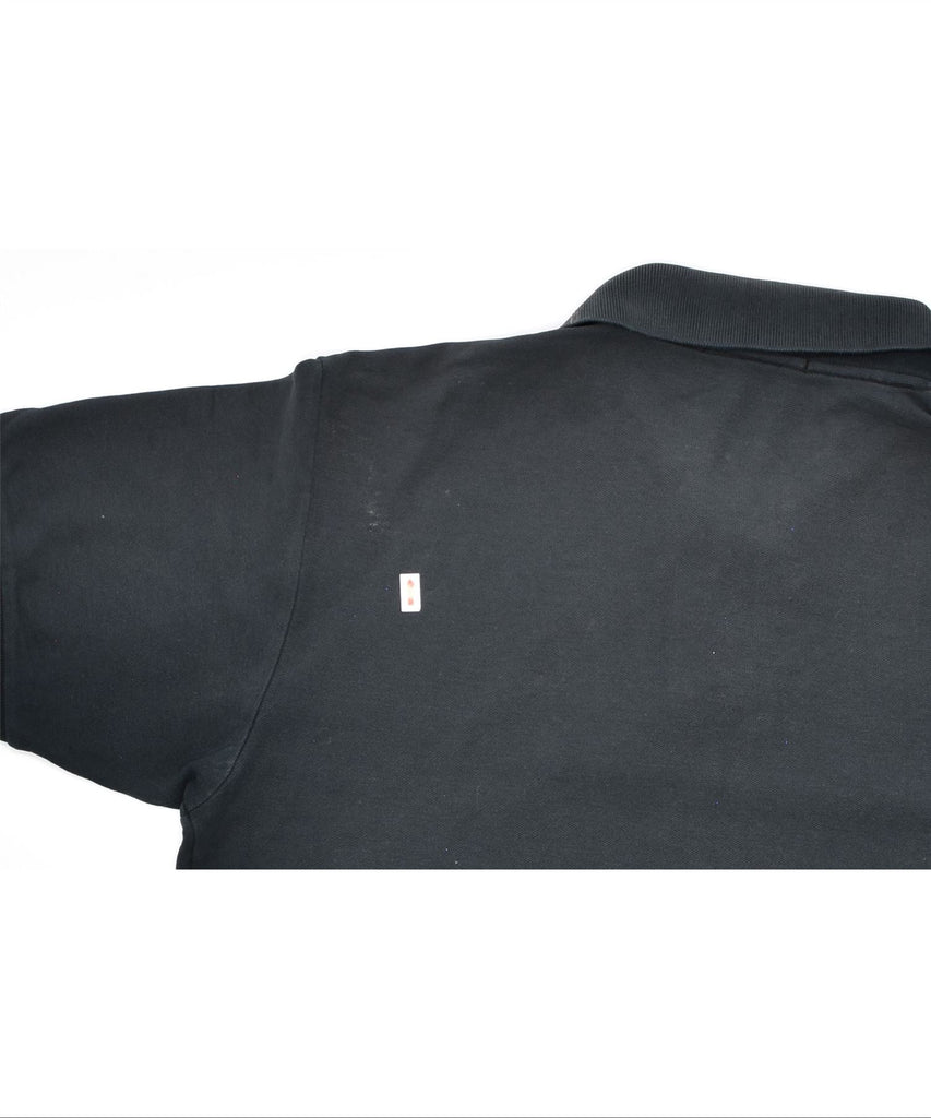 FILA Mens Polo Shirt IT 52 Large Black | Vintage | Thrift | Second-Hand | Used Clothing | Messina Hembry 