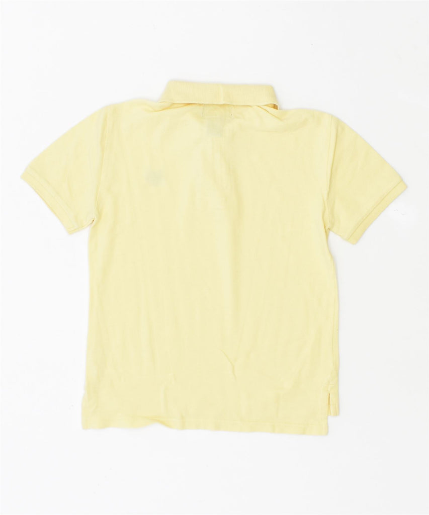 CHAPS Boys Polo Shirt 7-8 Years Small Yellow Cotton | Vintage | Thrift | Second-Hand | Used Clothing | Messina Hembry 