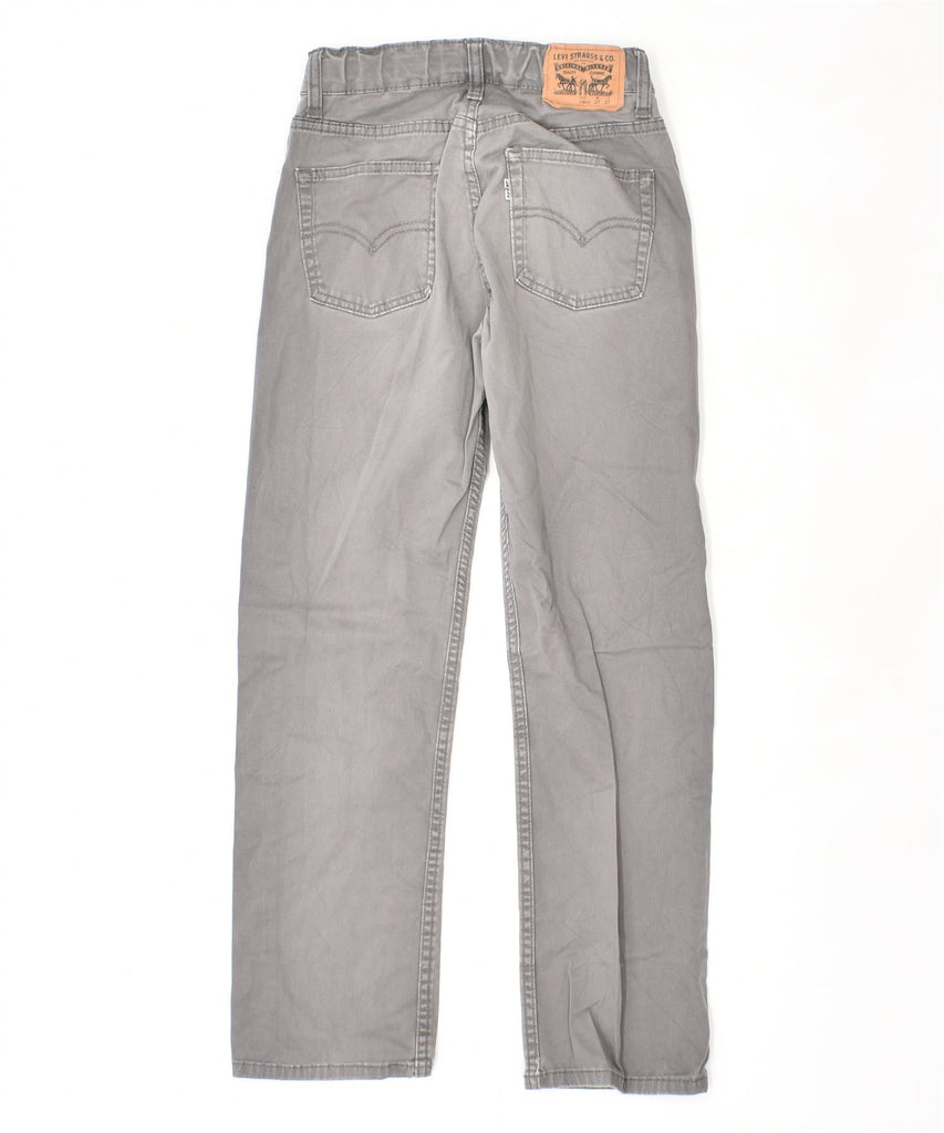 LEVI'S Boys 514 Straight Casual Trousers 13-14 Years W27 L27 Grey Cotton | Vintage | Thrift | Second-Hand | Used Clothing | Messina Hembry 