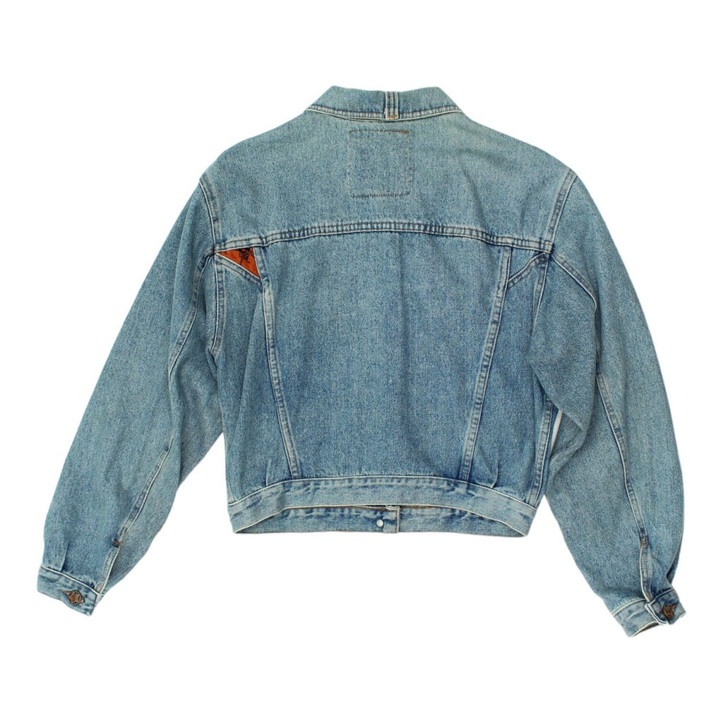 Lois Tex Mex Wear Womens Blue Denim Jean Jacket | Vintage Designer VTG | Vintage Messina Hembry | Thrift | Second-Hand Messina Hembry | Used Clothing | Messina Hembry 