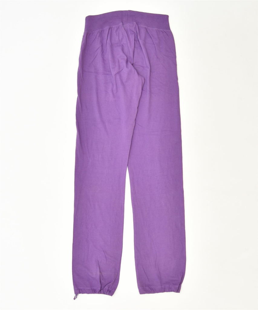 CHAMPION Womens Tracksuit Trousers Joggers XS Purple Cotton Sports | Vintage | Thrift | Second-Hand | Used Clothing | Messina Hembry 