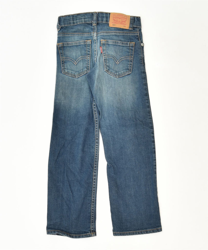 LEVI'S Girls 505 Slim Jeans 6-7 Years W22 L21 Blue Cotton Classic | Vintage | Thrift | Second-Hand | Used Clothing | Messina Hembry 