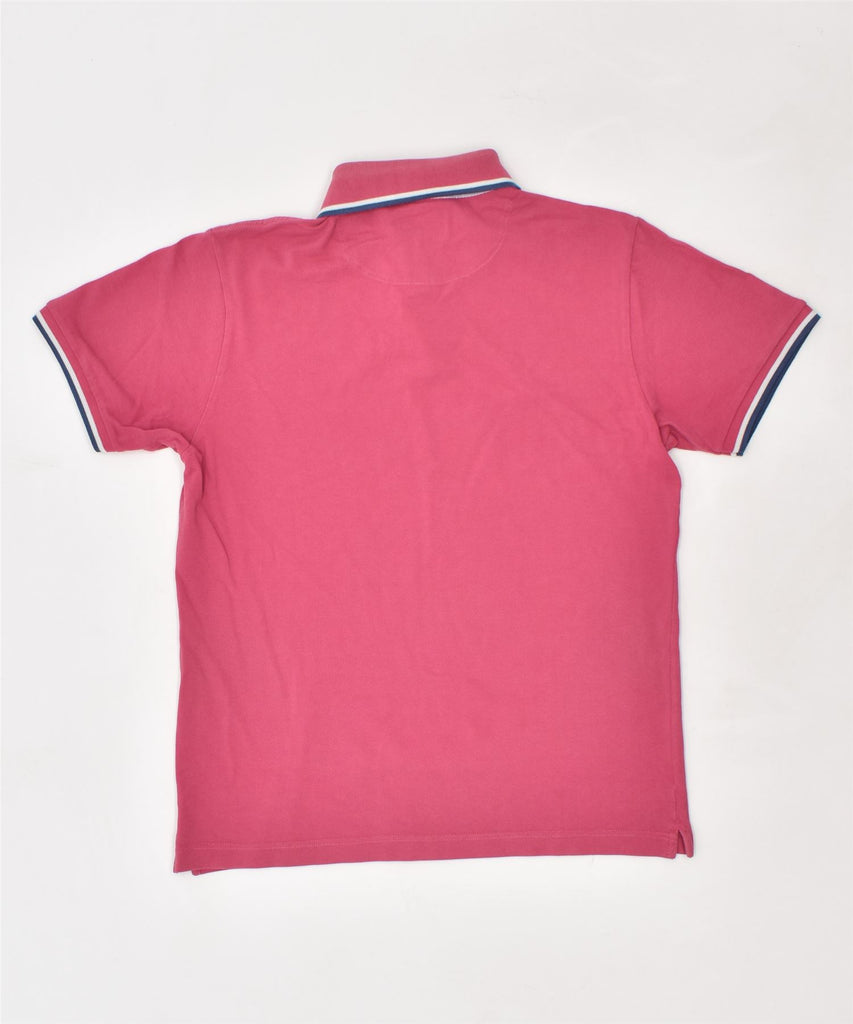 BROOKSFIELD Mens Polo Shirt IT 50 Medium Pink Cotton | Vintage | Thrift | Second-Hand | Used Clothing | Messina Hembry 