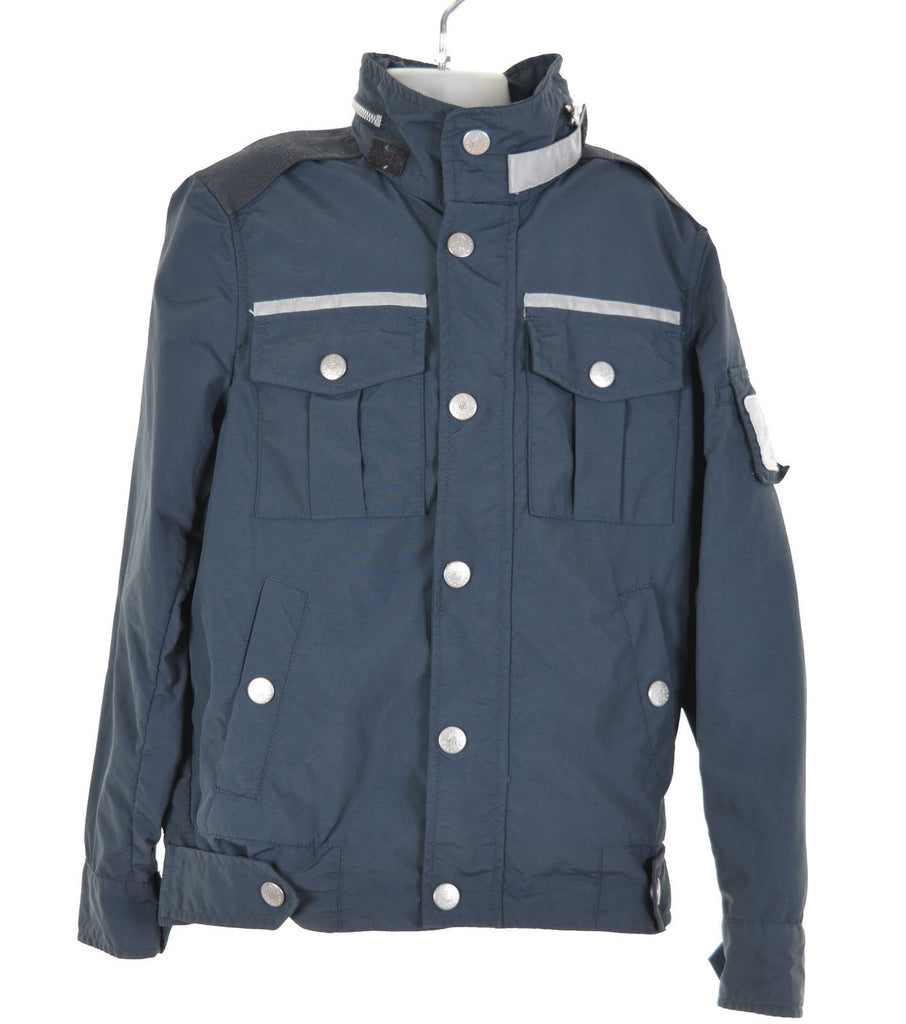 REFRIGUE Boys Jacket 7-8 Years Blue Nylon - Second Hand & Vintage Designer Clothing - Messina Hembry