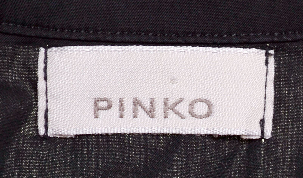 PINKO Girls Shirt 4-5 Years Small Black Cotton | Vintage | Thrift | Second-Hand | Used Clothing | Messina Hembry 