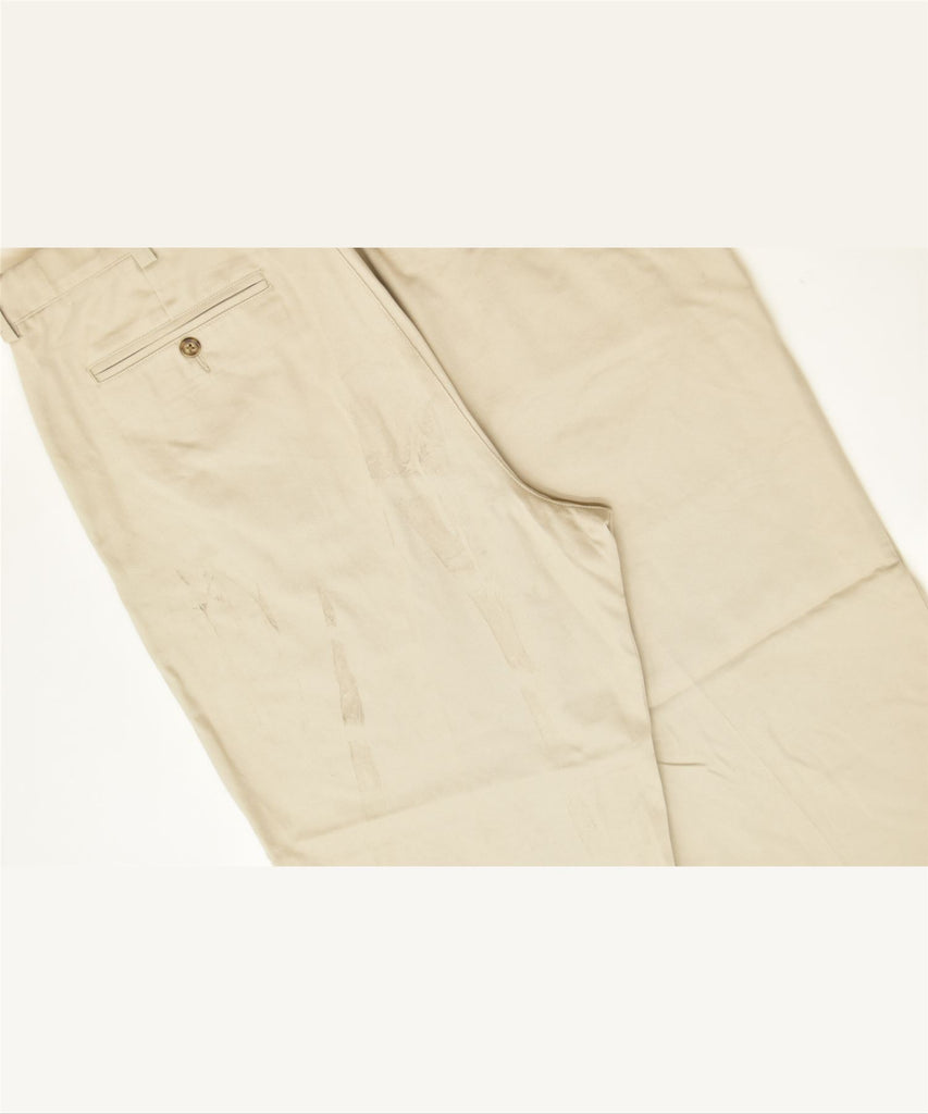 L.L.BEAN Mens Straight Chino Trousers W36 L27 Grey Cotton Classic | Vintage | Thrift | Second-Hand | Used Clothing | Messina Hembry 