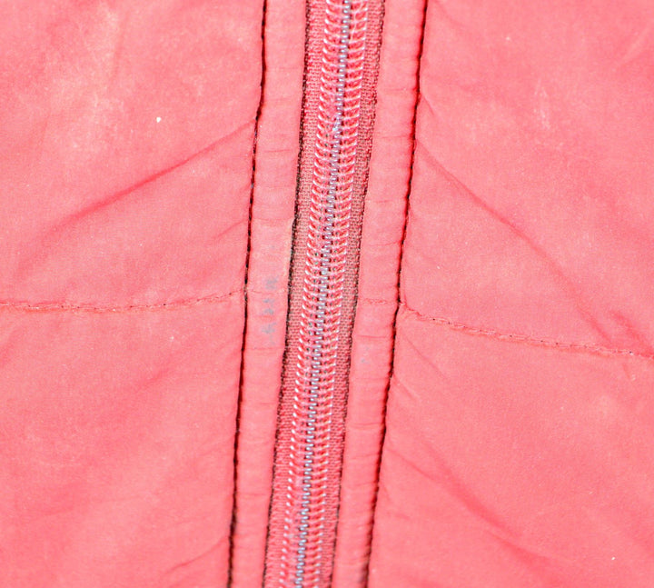 NAUTICA Boys Padded Jacket 10-11 Years Medium Red Polyester - Second Hand & Vintage Designer Clothing - Messina Hembry