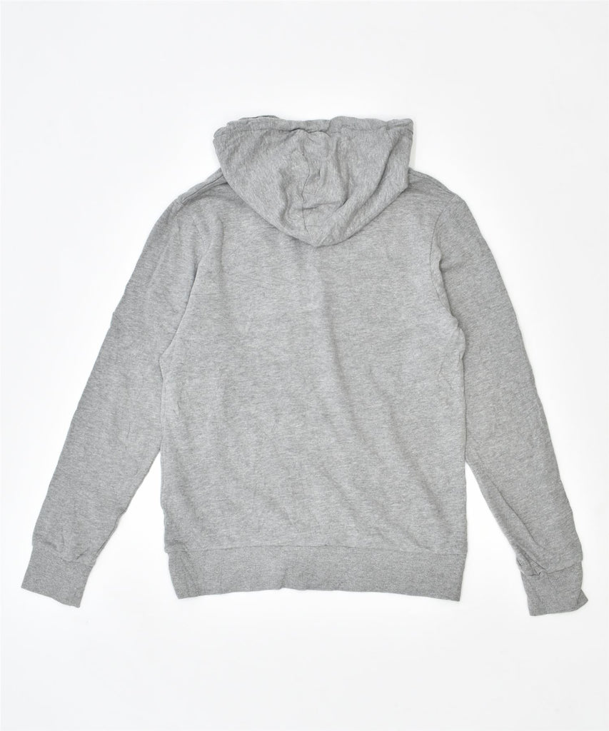 JACK & JONES Mens Hoodie Jumper Small Grey Cotton | Vintage | Thrift | Second-Hand | Used Clothing | Messina Hembry 