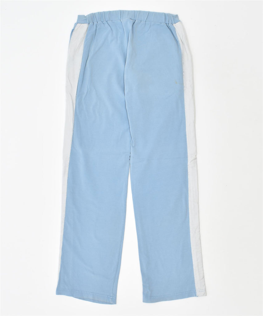 PUMA Womens Tracksuit Trousers UK 12 Medium Blue Cotton Sports | Vintage | Thrift | Second-Hand | Used Clothing | Messina Hembry 