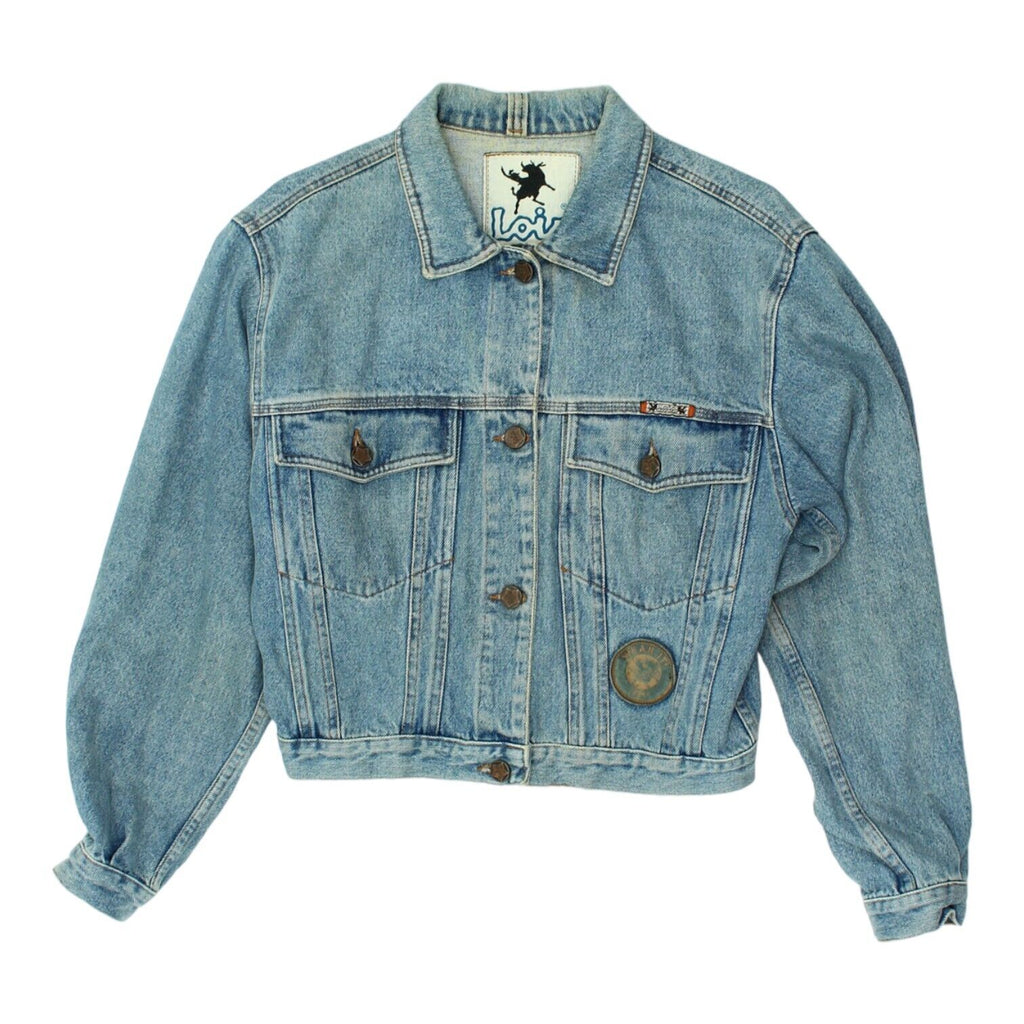 Lois Tex Mex Wear Womens Blue Denim Jean Jacket | Vintage Designer VTG | Vintage Messina Hembry | Thrift | Second-Hand Messina Hembry | Used Clothing | Messina Hembry 